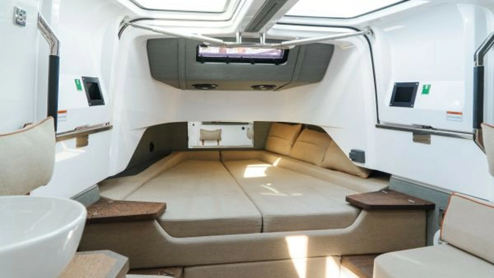Spacious Forward Cabin