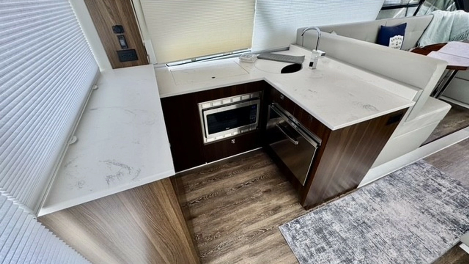 Galley with Modern Appliances