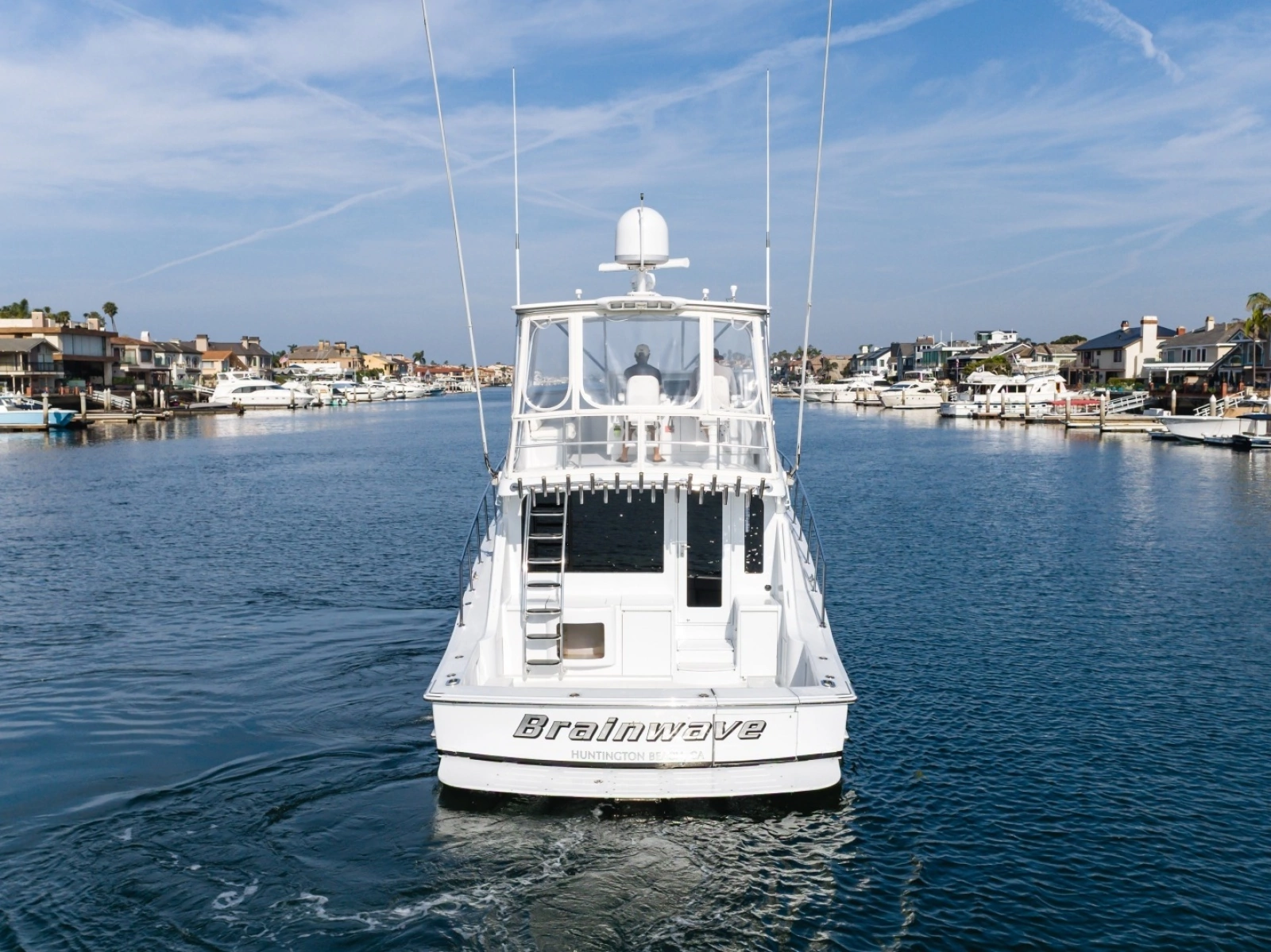 2003 Hatteras 54 Convertible - BRAINWAVE