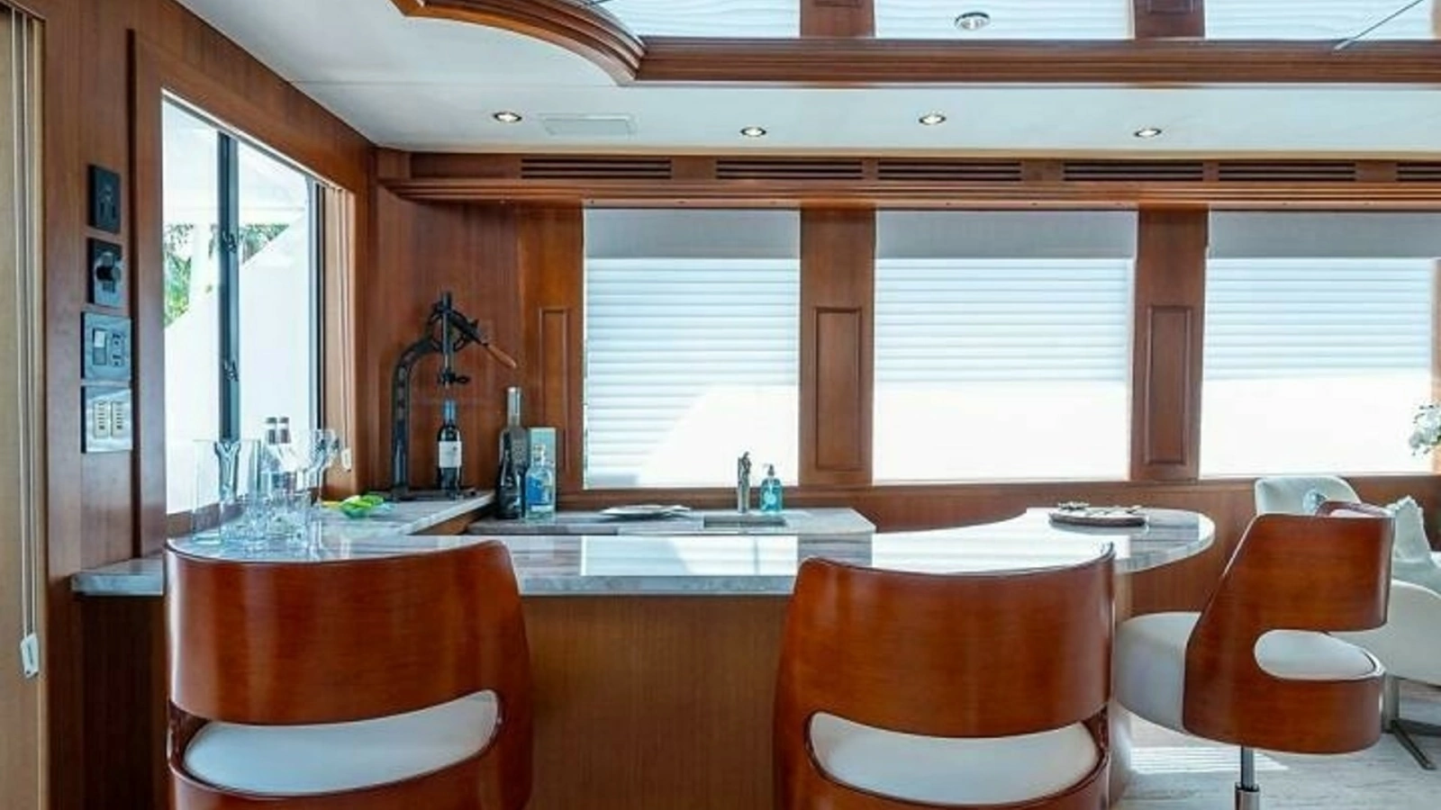 Stylish Salon Bar Area