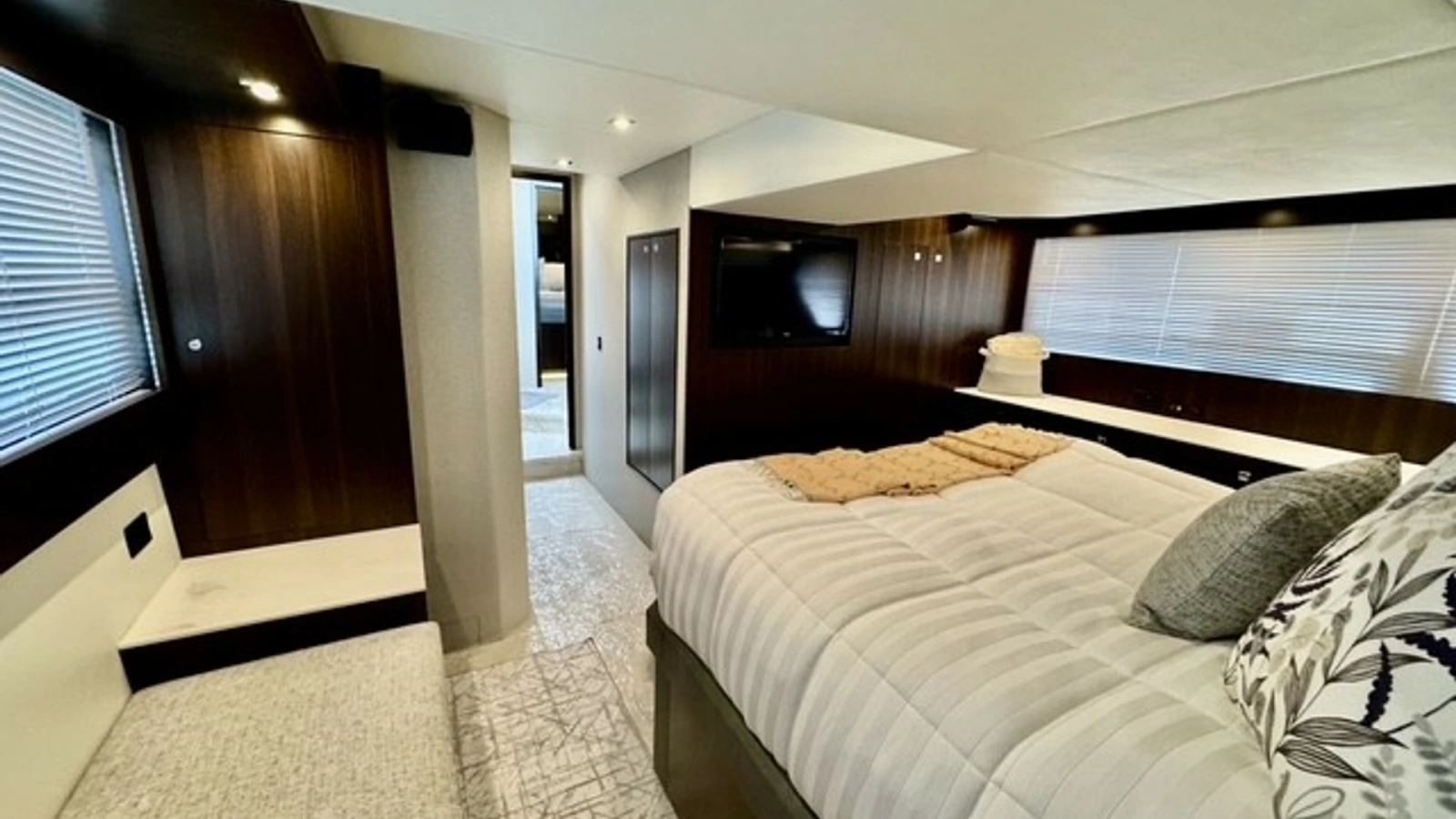 Master Stateroom with Luxurious Amenities