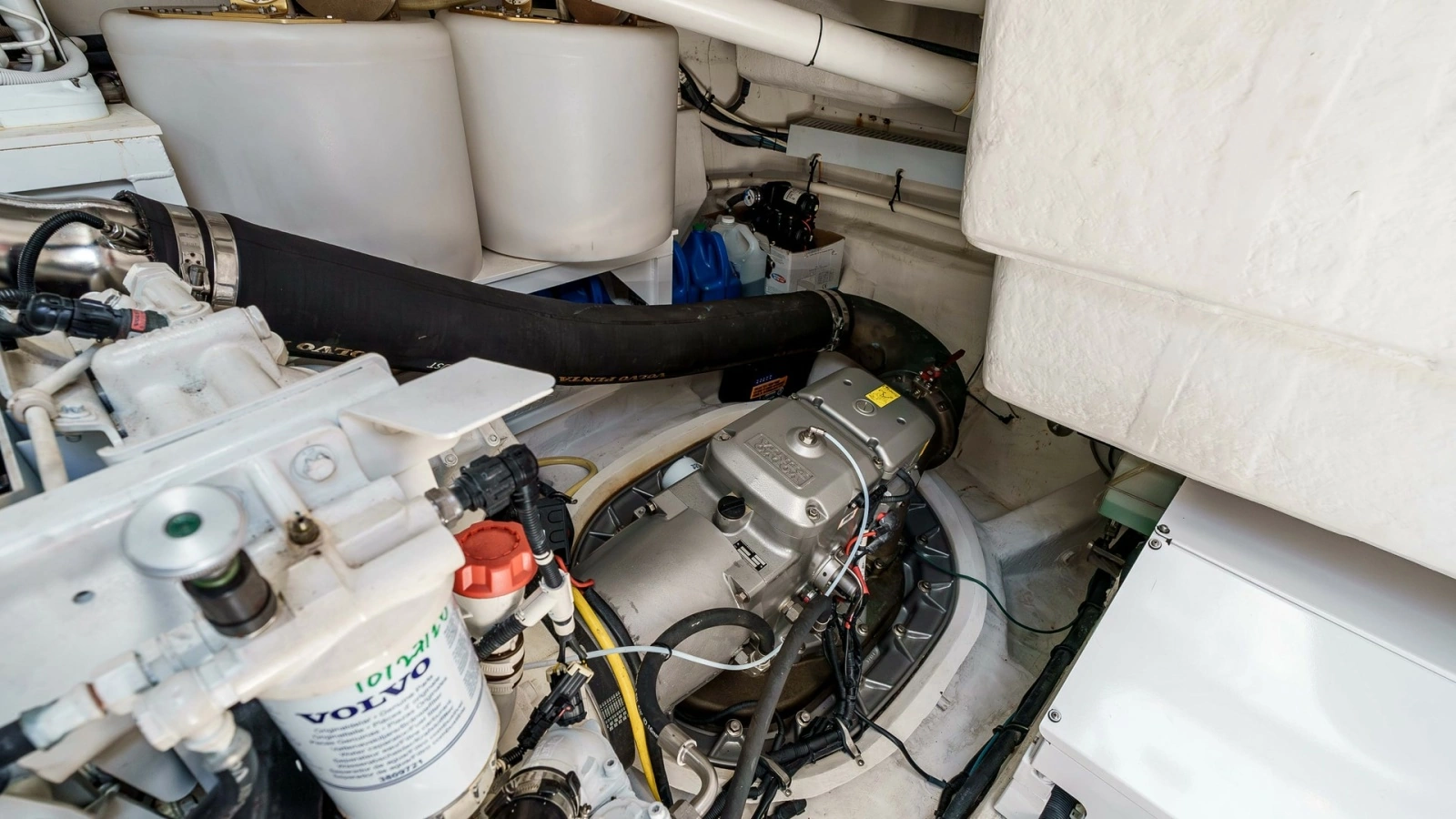2017 Cruisers 60 Cantius, 'Rising Star' - Engine Room with Volvo Penta System