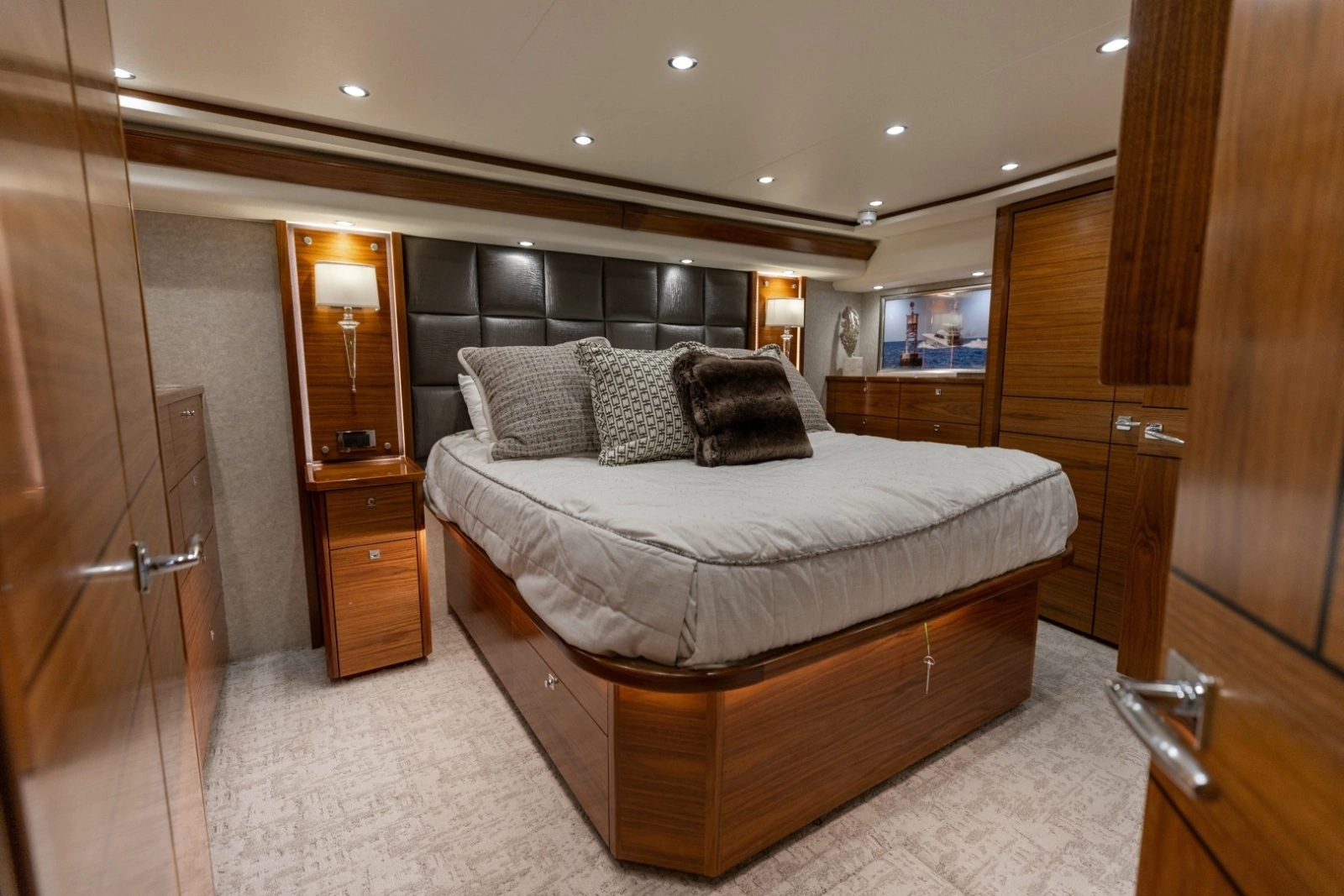 2023 Viking 72 Convertible- TEAM SUPREME- Master Stateroom