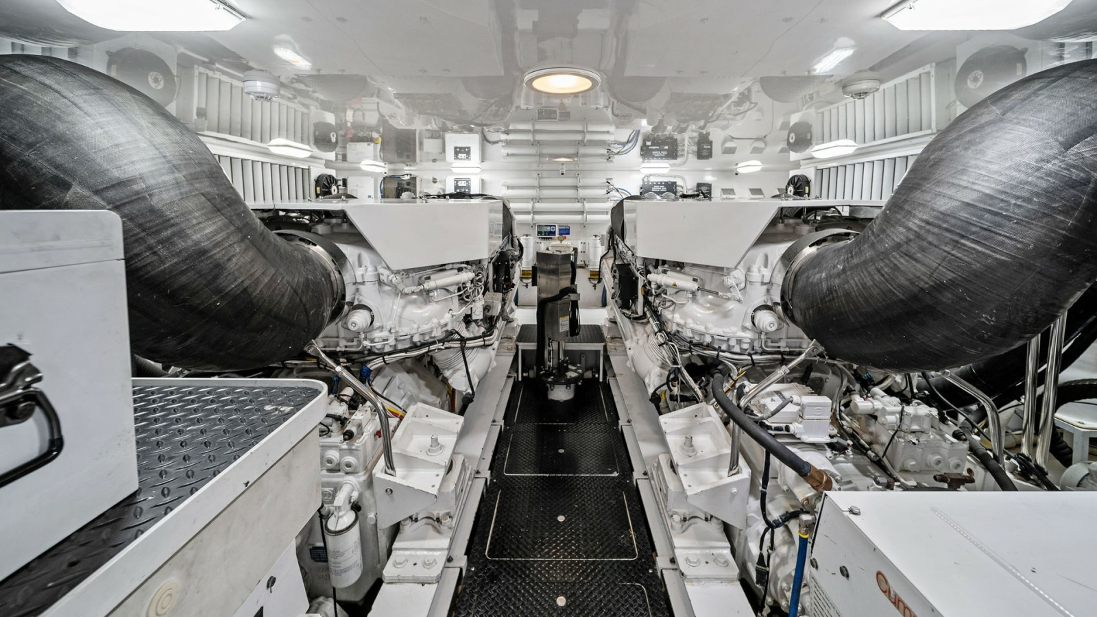 Engine Room with Twin Engines