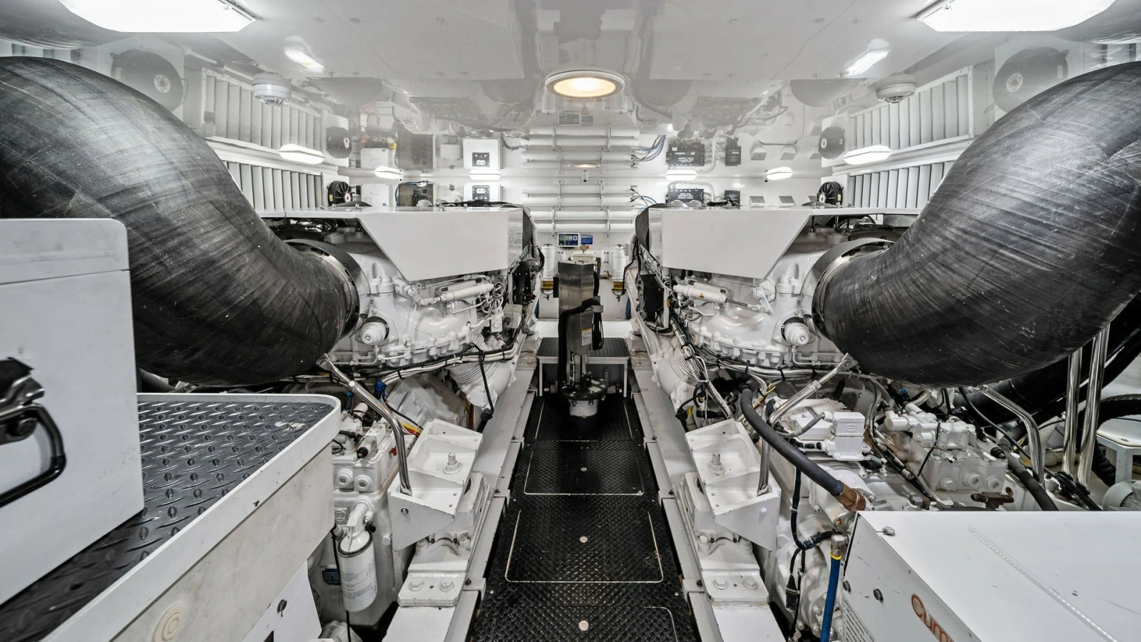 Engine Room with Twin Engines