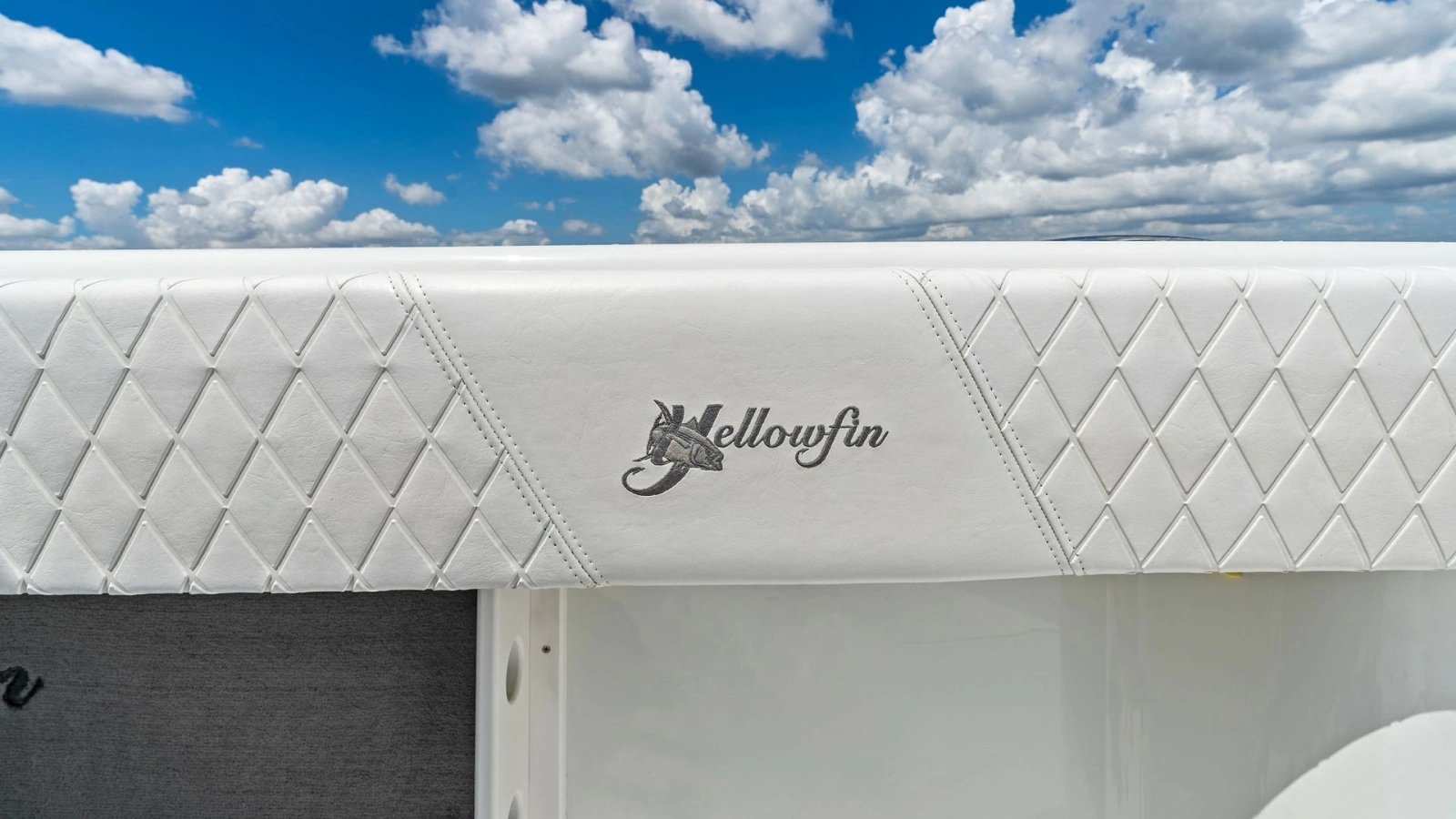 Yellowfin Branded Upholstered Detail