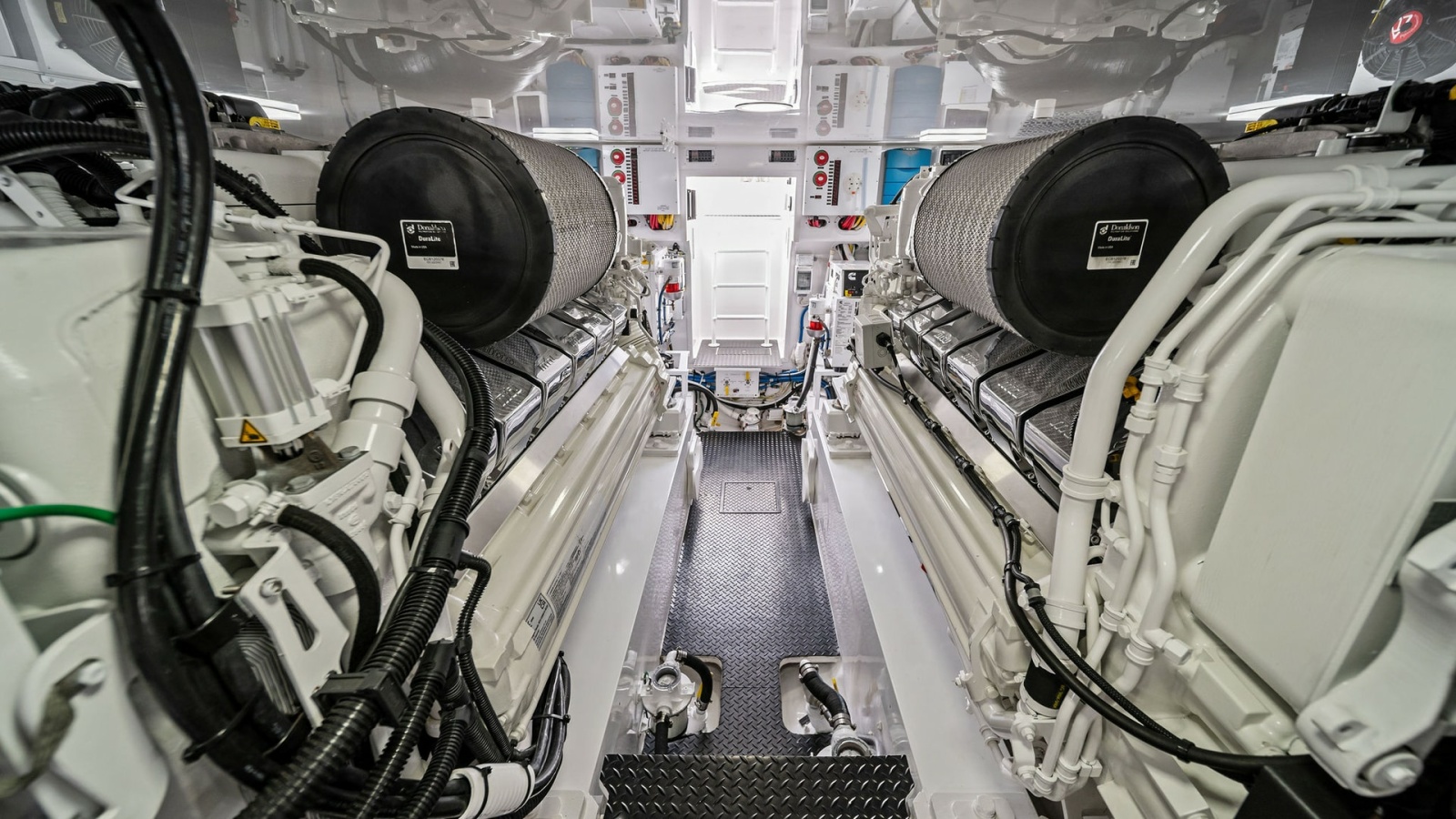 Engine Room with Twin Engines
