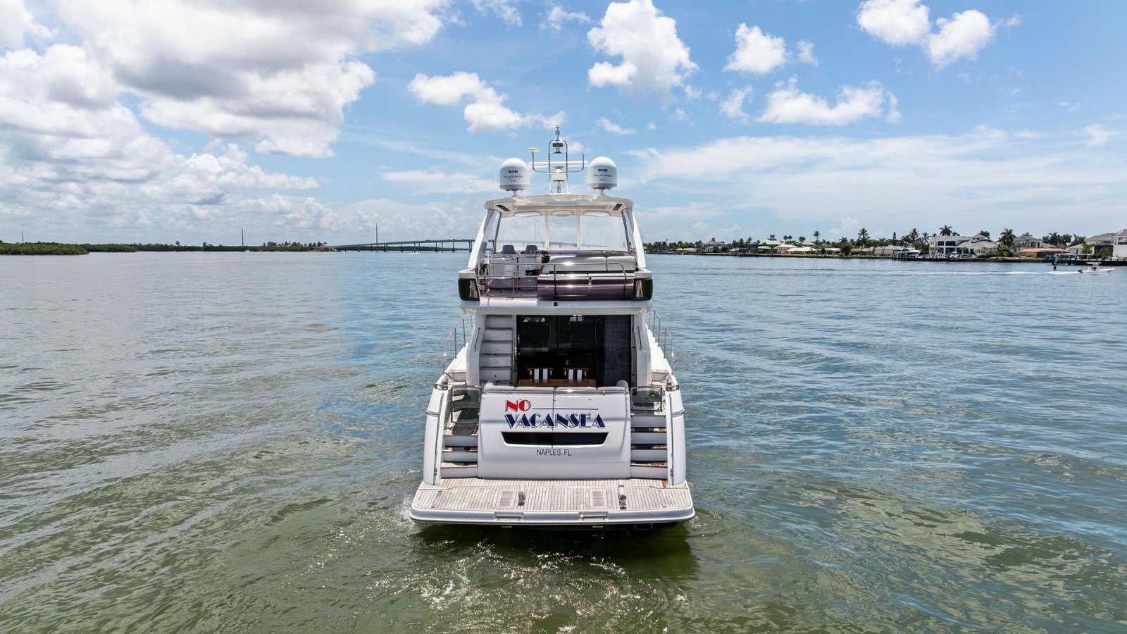 Aft View with Swim Platform