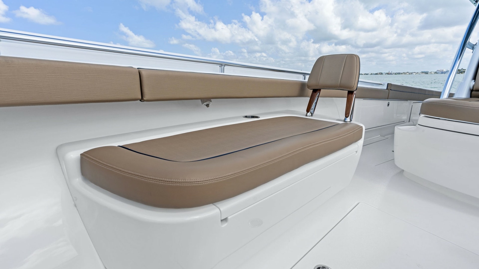 Spacious Aft Deck Seating Area