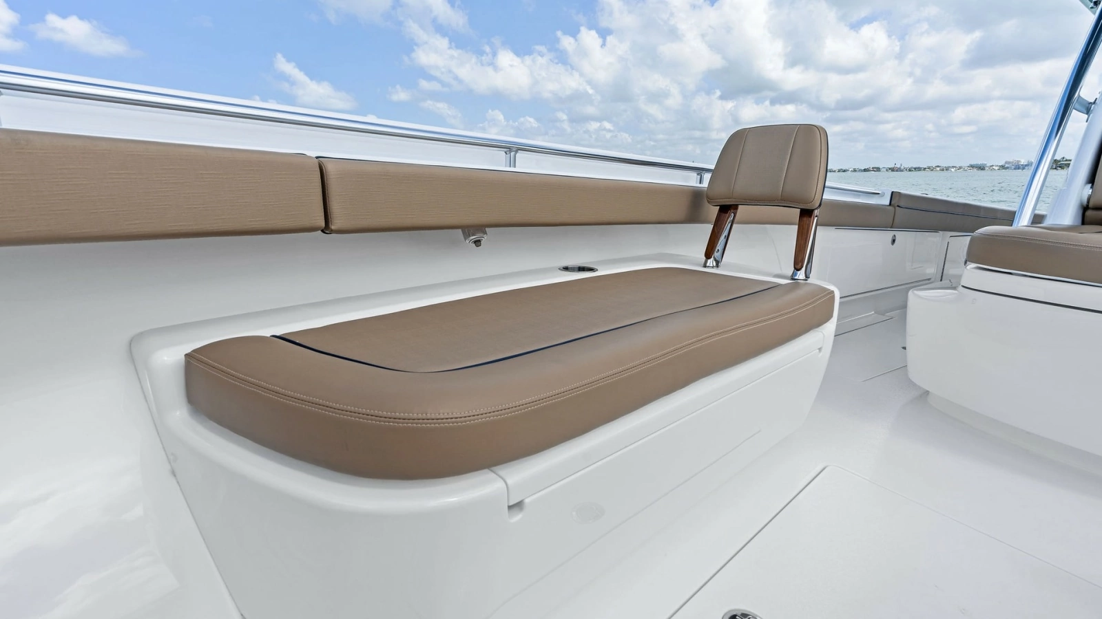 Spacious Aft Deck Seating Area