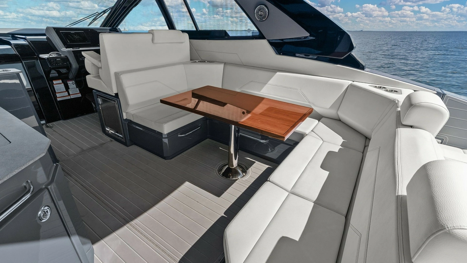Spacious Cockpit Seating Area
