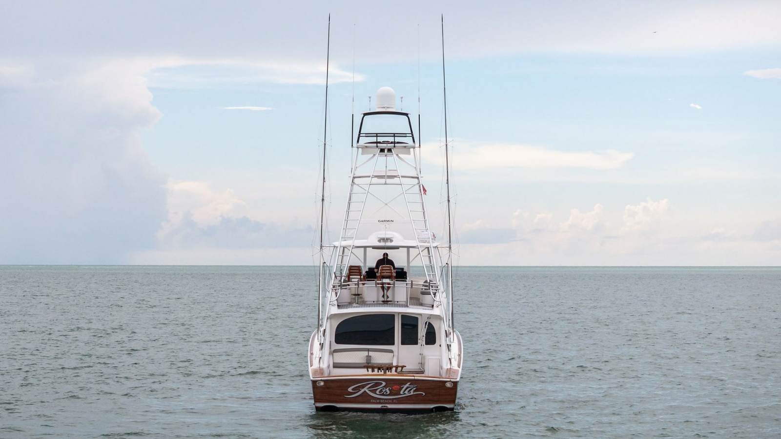 Aft View with Tower and Nameplate
