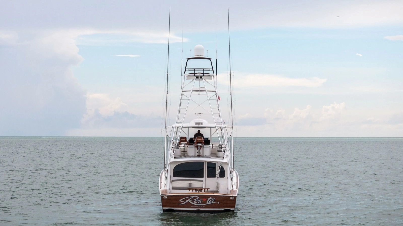 Aft View with Tower and Nameplate