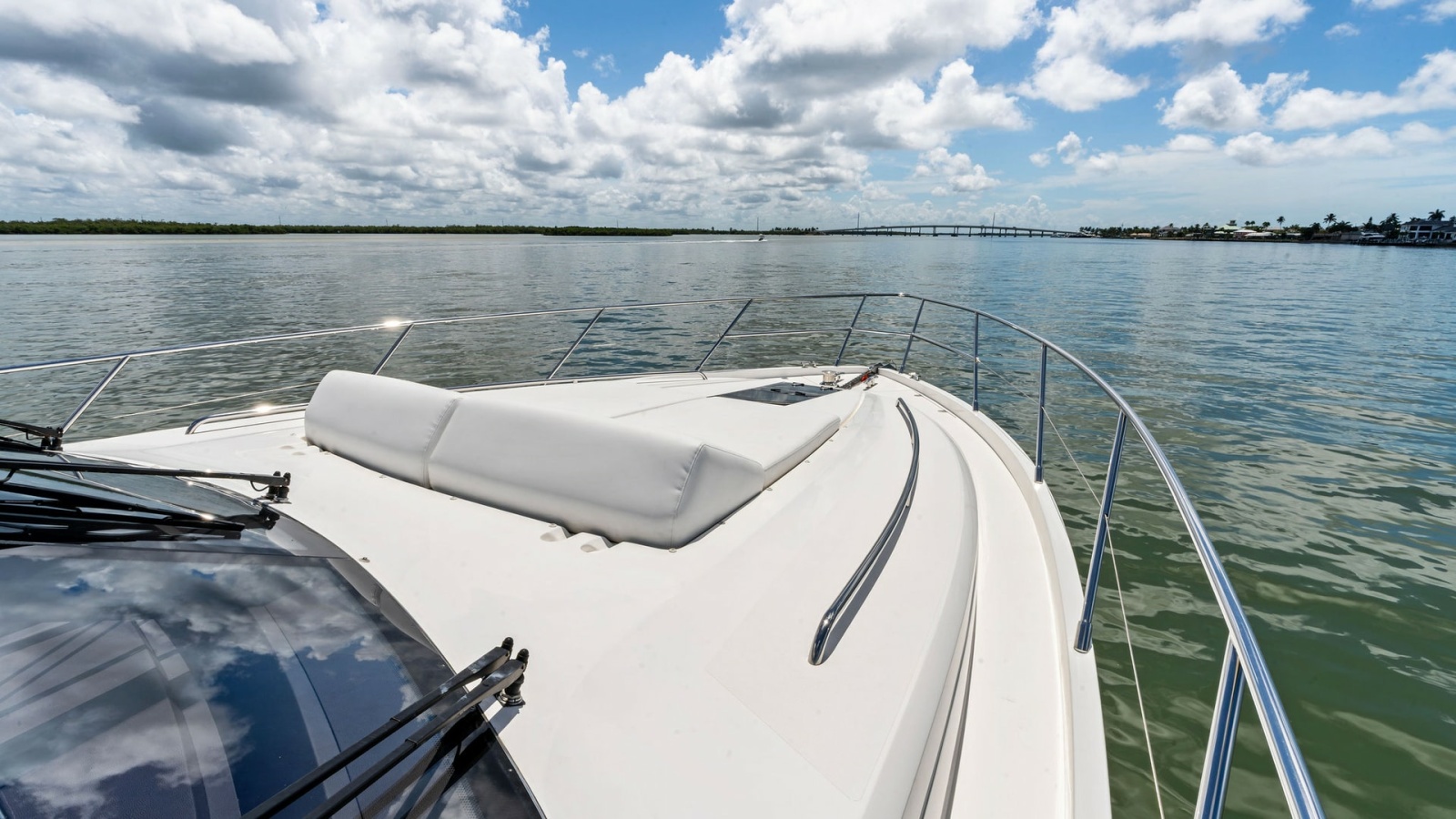 Forward Deck with Sunpad Lounge