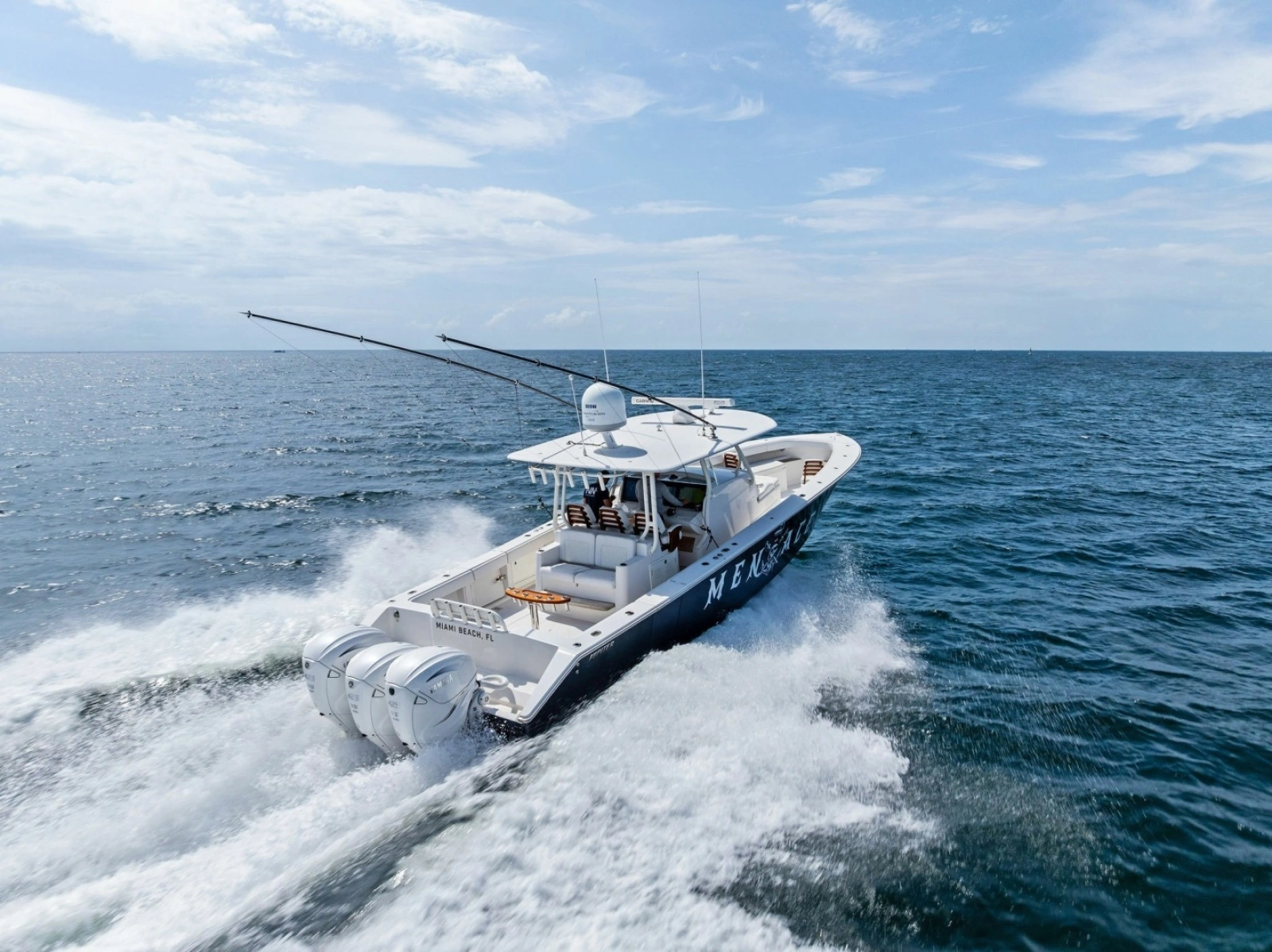 2020 Jupiter 43 SF MENACE Running Profile