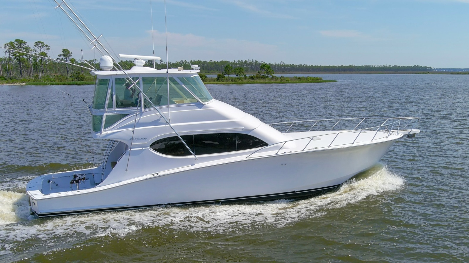 2008 54 Hatteras 54 Convertible Lady A Stb Profile (4)