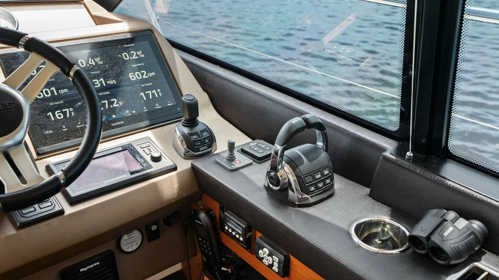 Helm Station with Navigation Controls