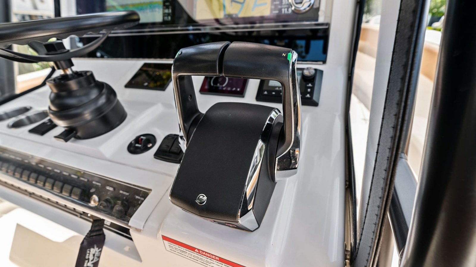 Helm Station with Throttle Controls