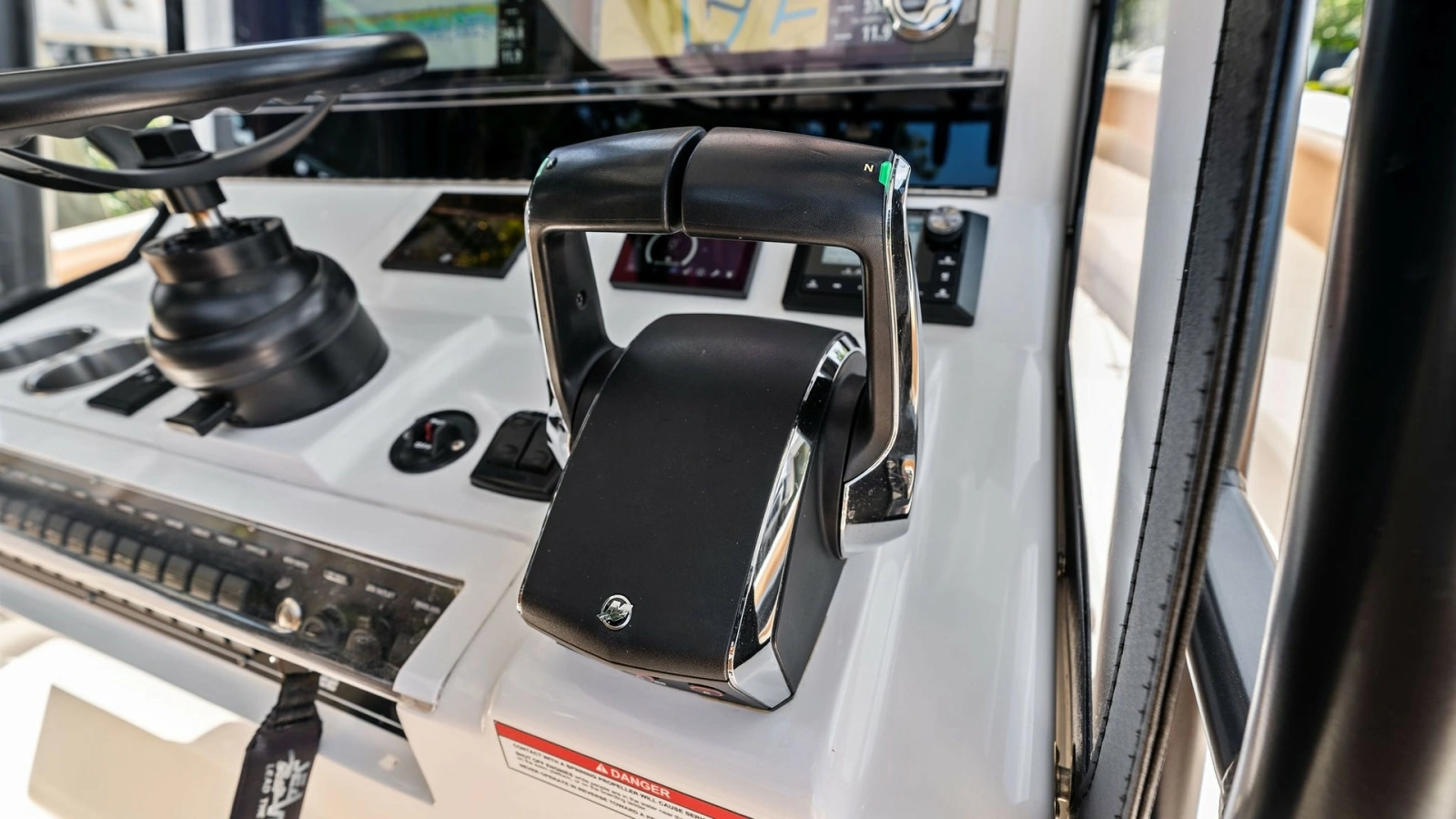 Helm Station with Throttle Controls