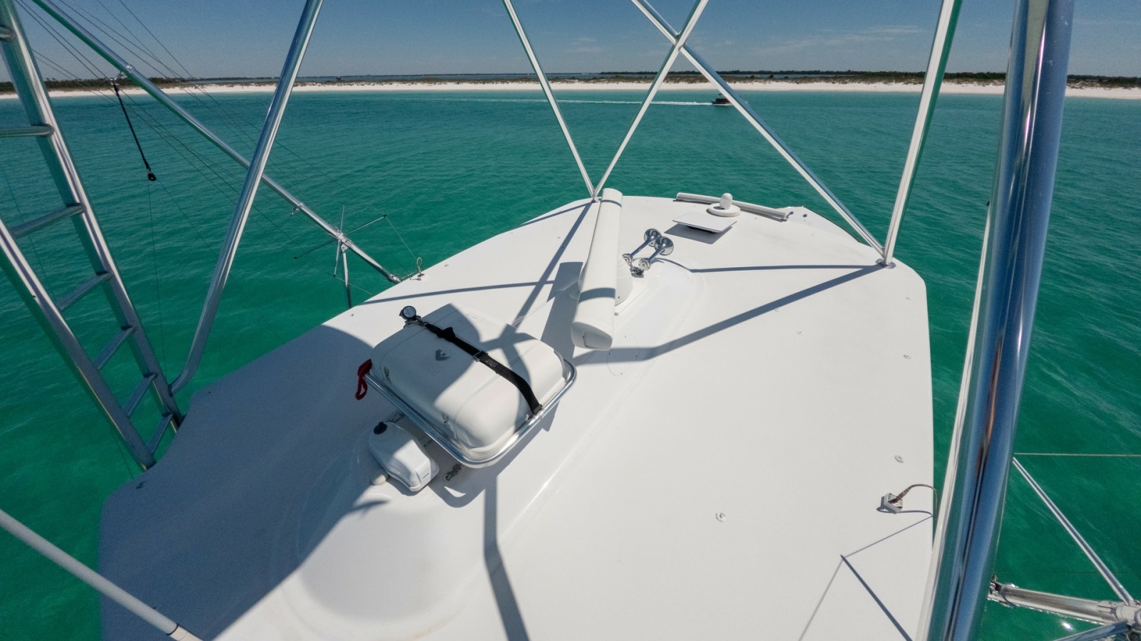 Flybridge with Open Ocean View
