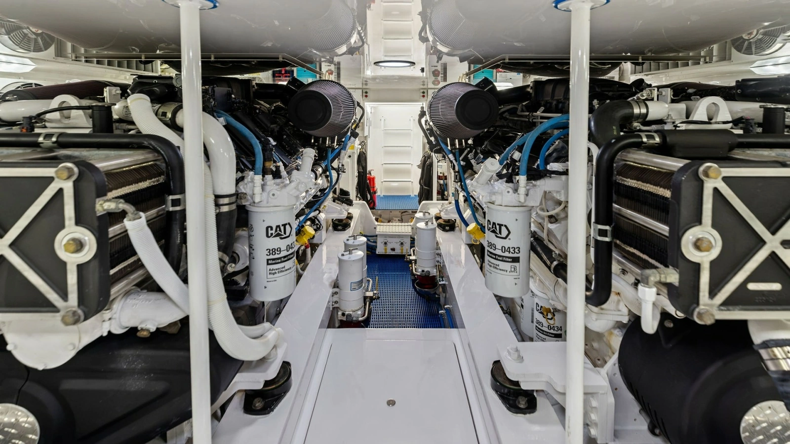 Engine Room with Twin Engines
