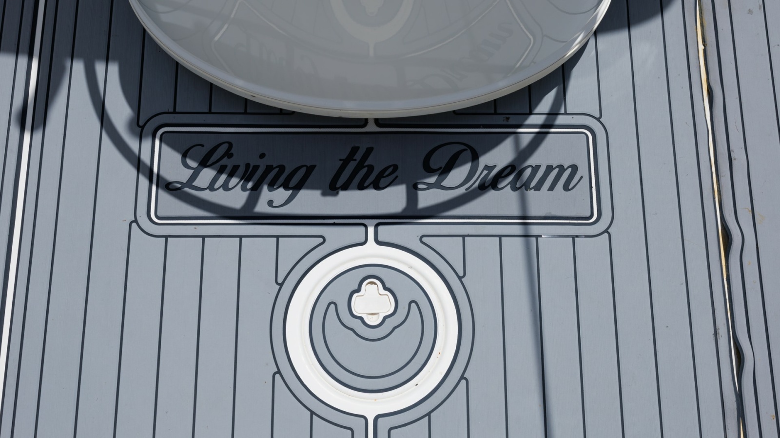 Custom Deck with Logo Detail
