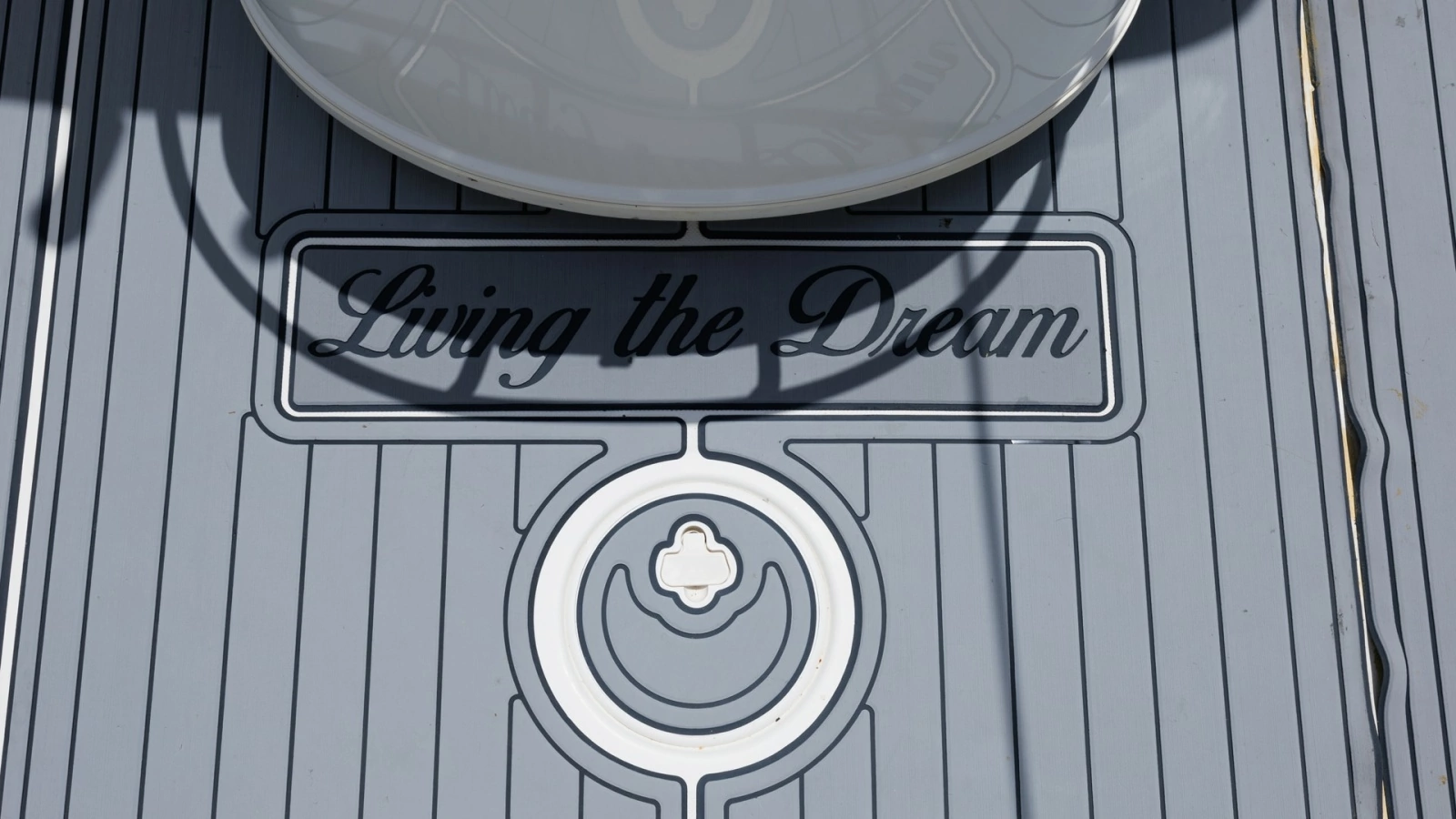 Custom Deck with Logo Detail