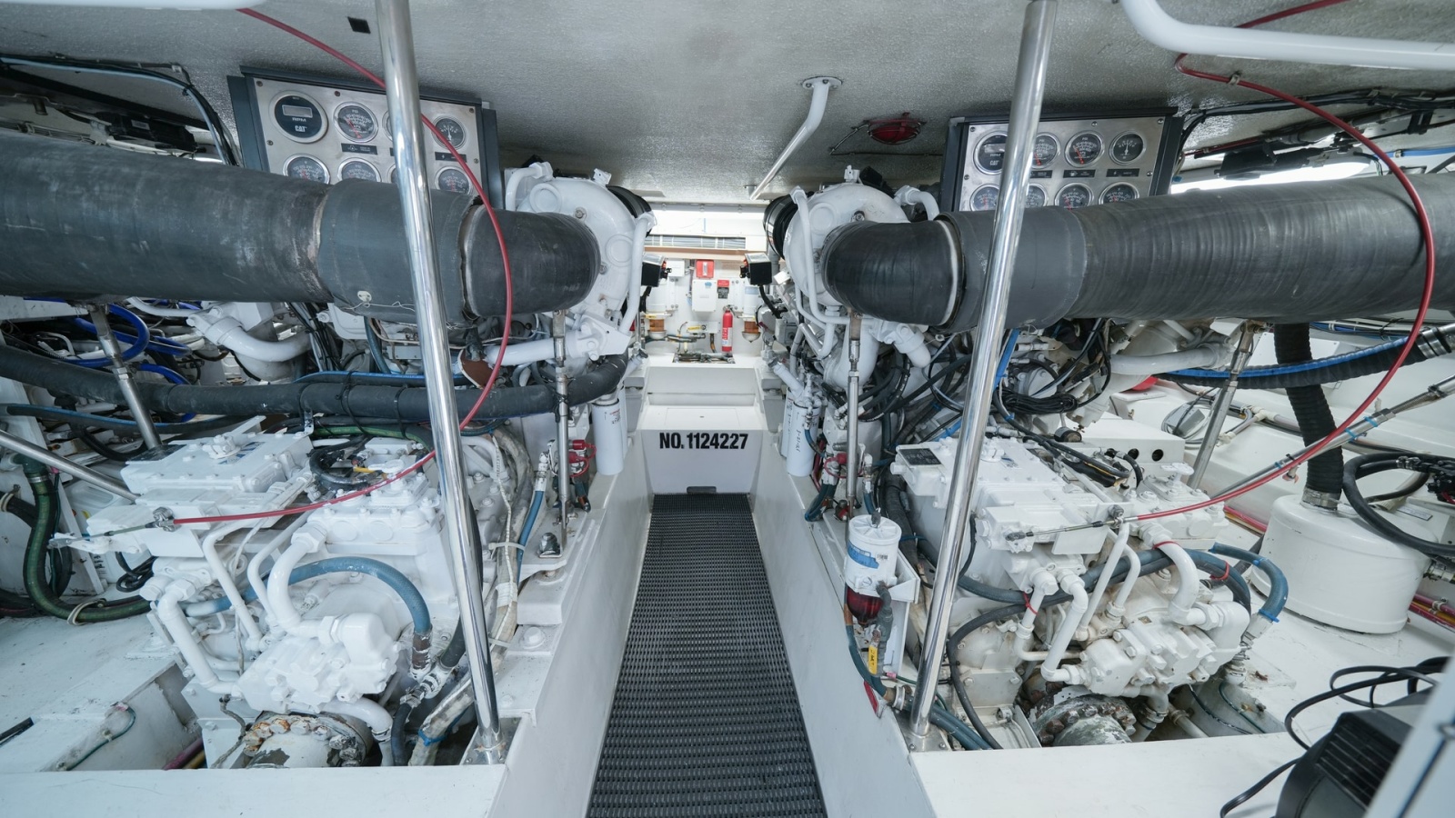 Engine Room with Dual Engines