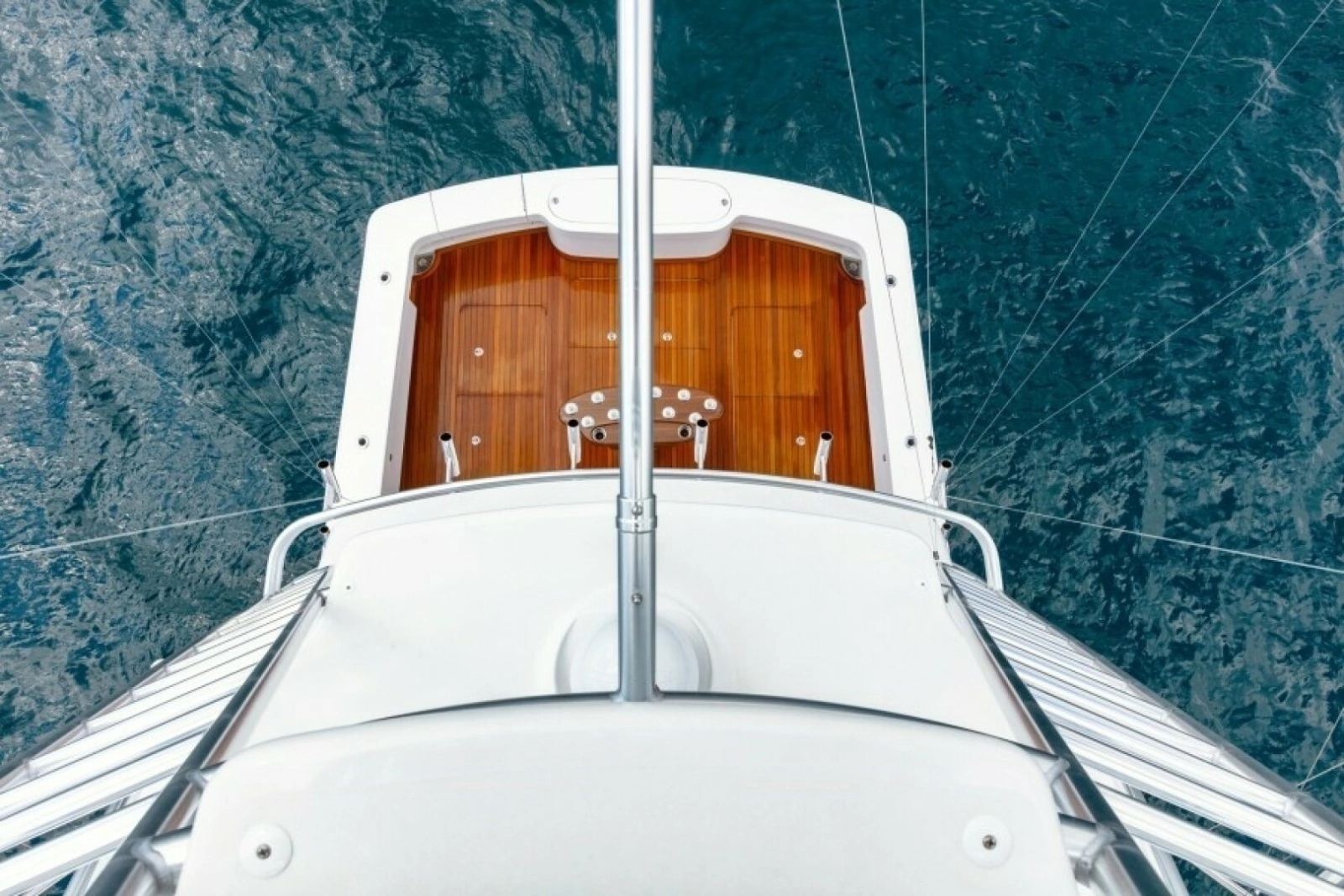 New 58 Viking Convertible cockpit