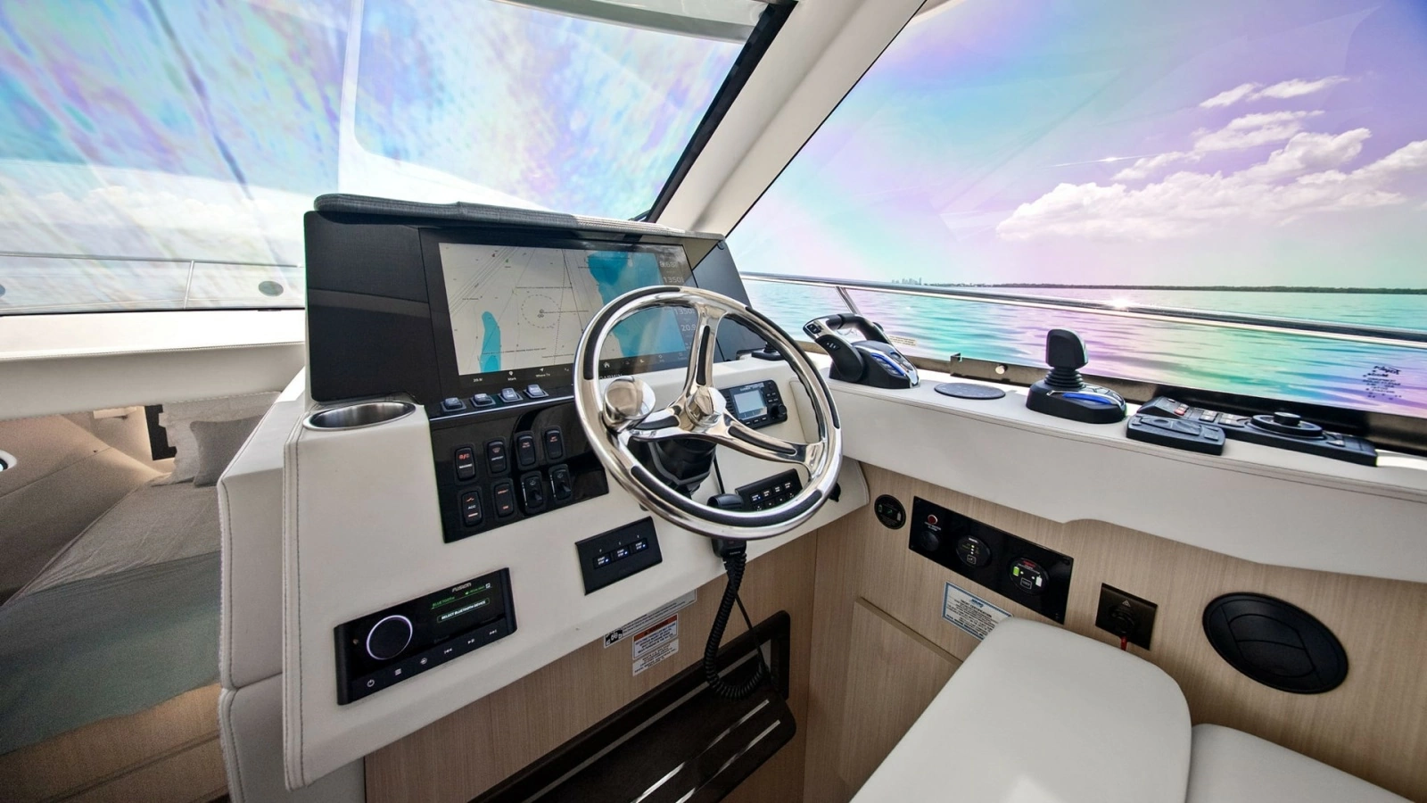Helm Station with Panoramic Views