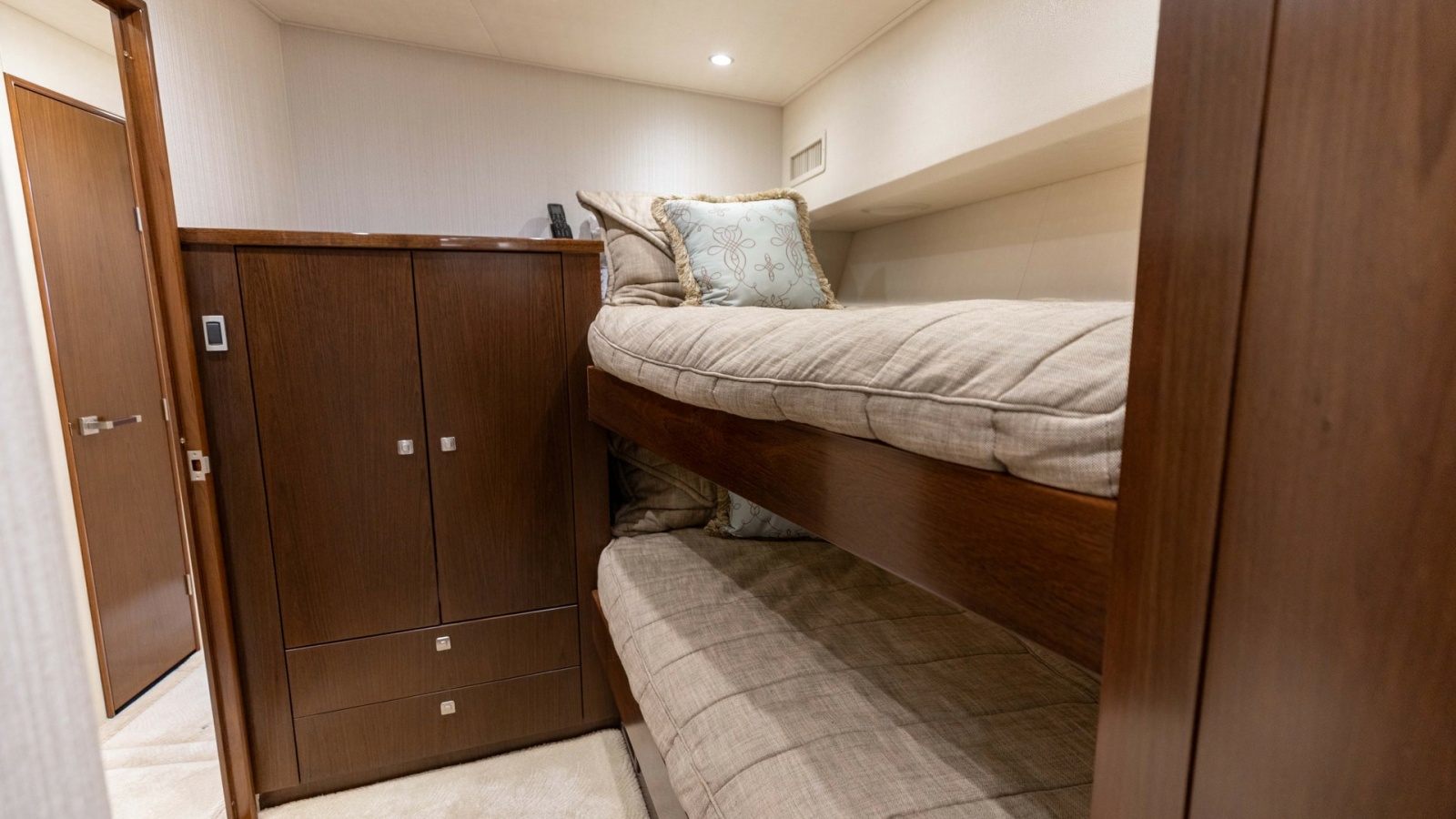 2015 Viking 76 Enclosed Bridge- CHULA- Starboard Stateroom