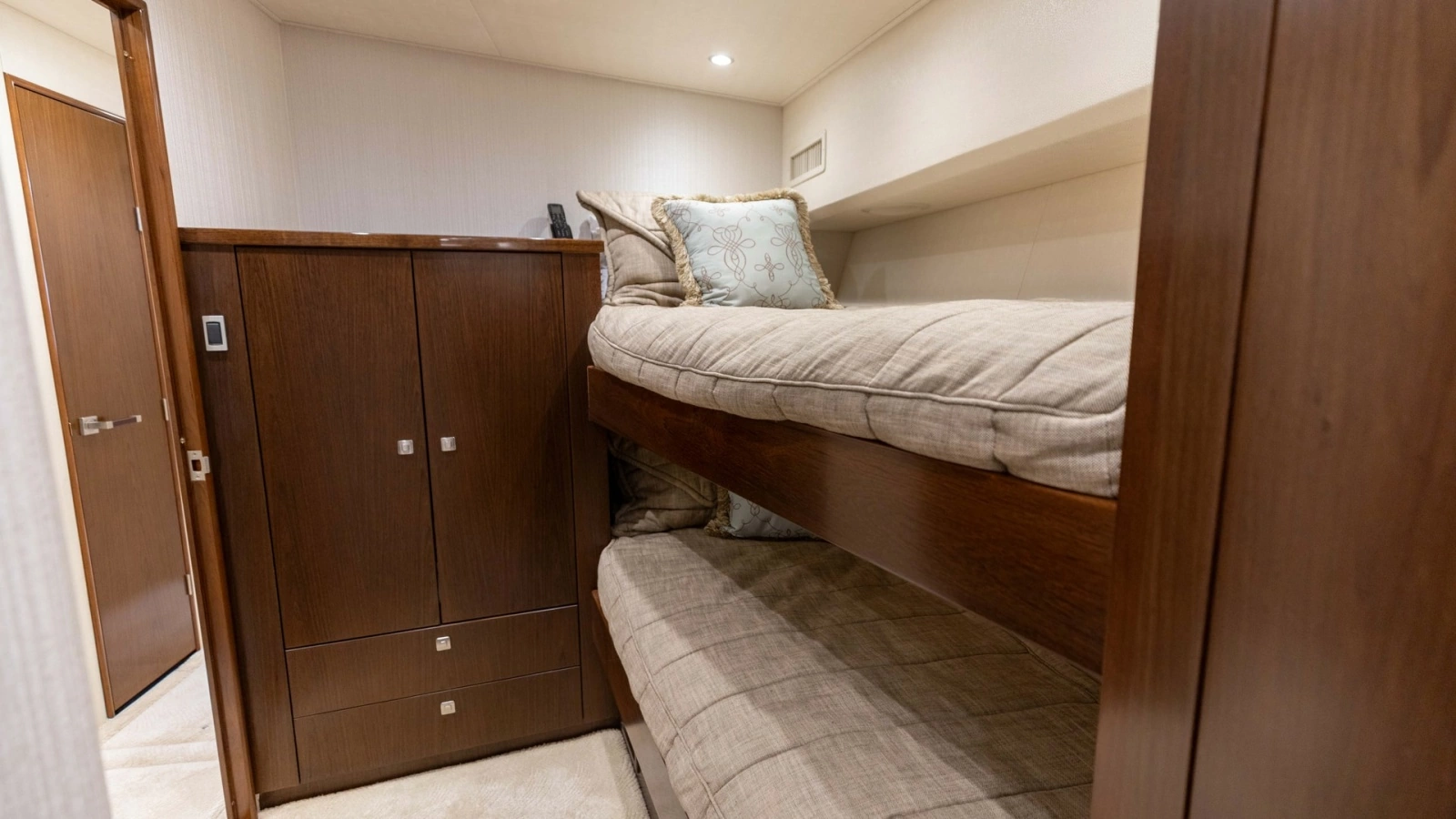 2015 Viking 76 Enclosed Bridge- CHULA- Starboard Stateroom