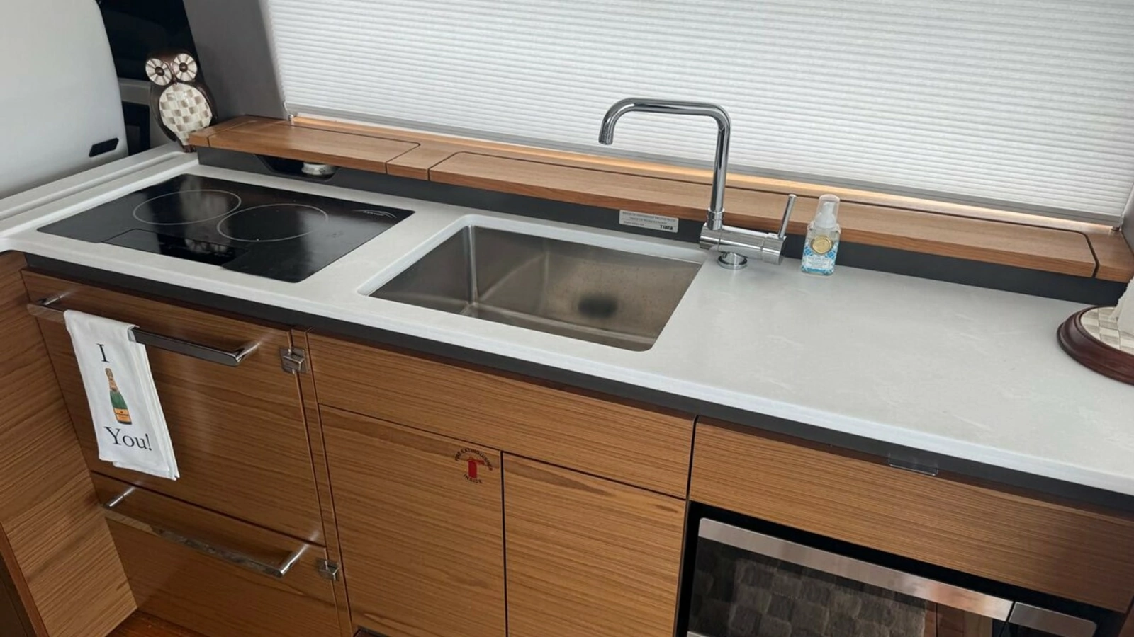 Galley with Modern Appliances