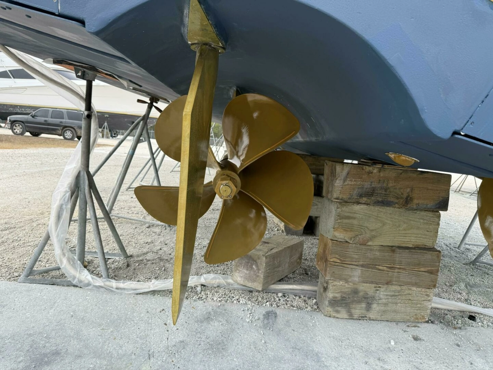 2021 Viking 54 Convertible- HAMMERHEADS- Prop