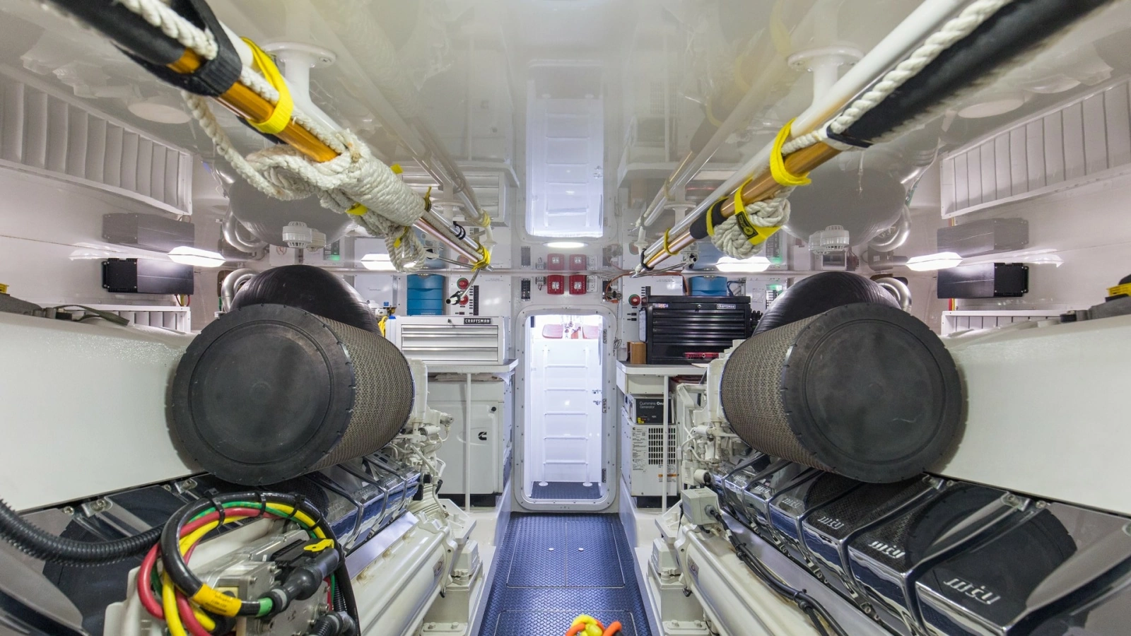 2017 72 Viking Enclosed Bridge Share-E Bridge Engine Room (9)