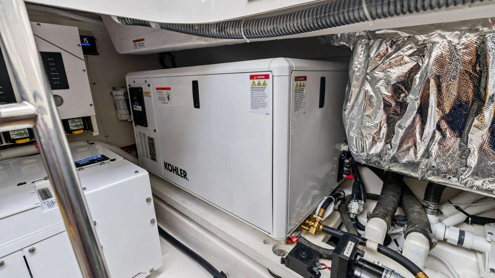 Engine Room with Kohler Generator