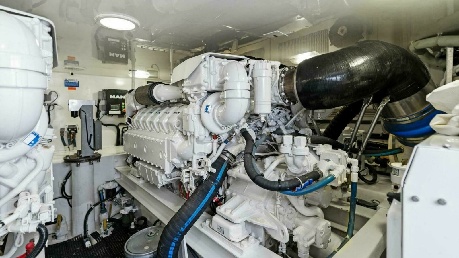 Engine Room with Twin Engines