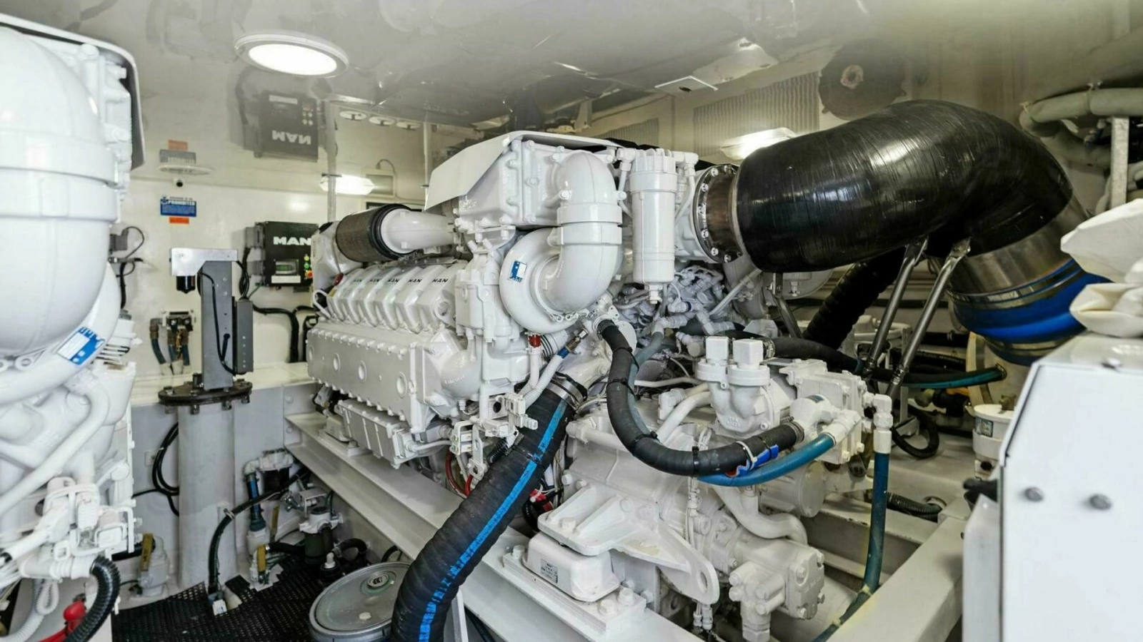Engine Room with Twin Engines