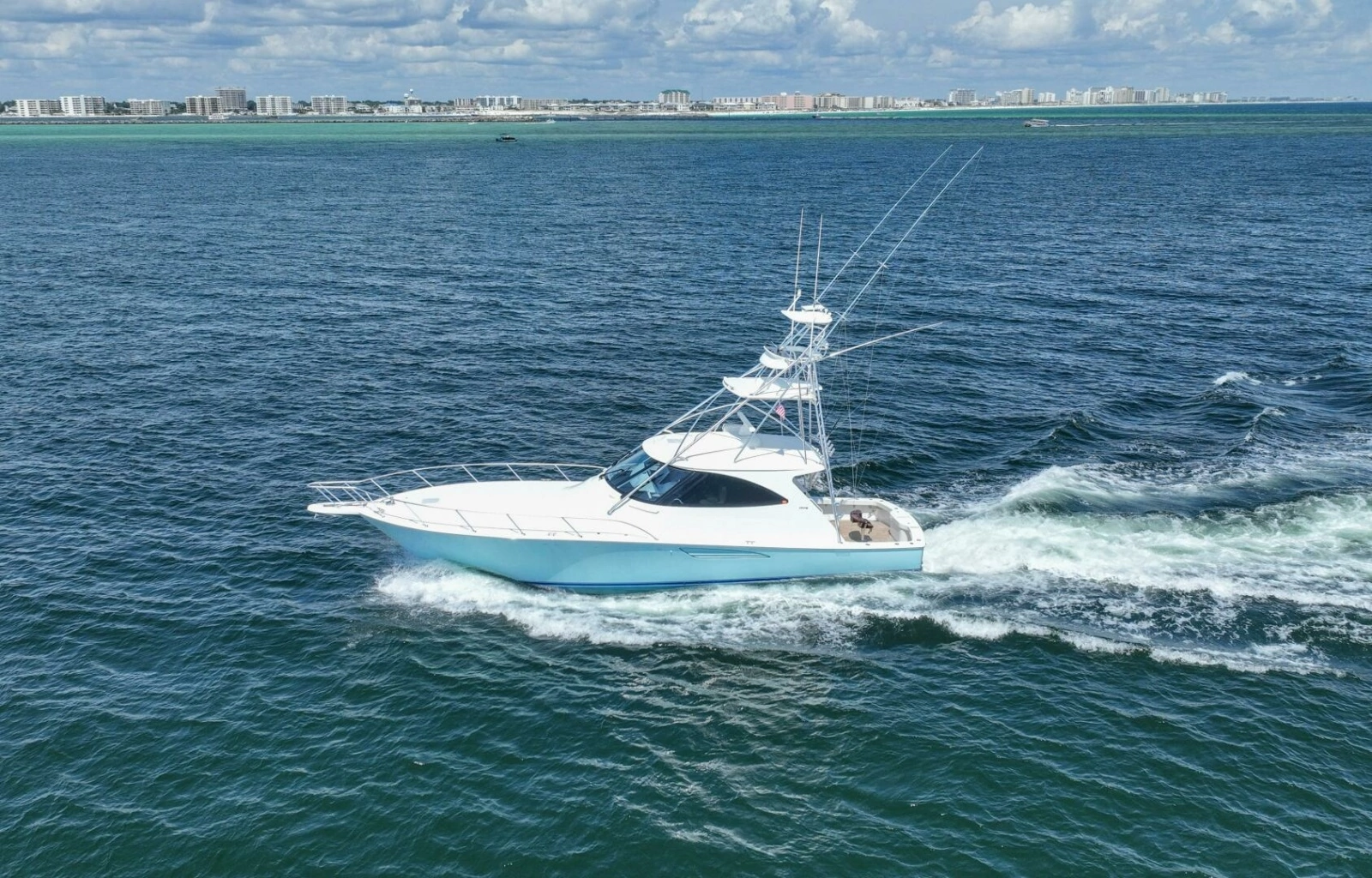 2016 Viking 52 Sport Tower- CONTAGIOUS HABIT- Profile