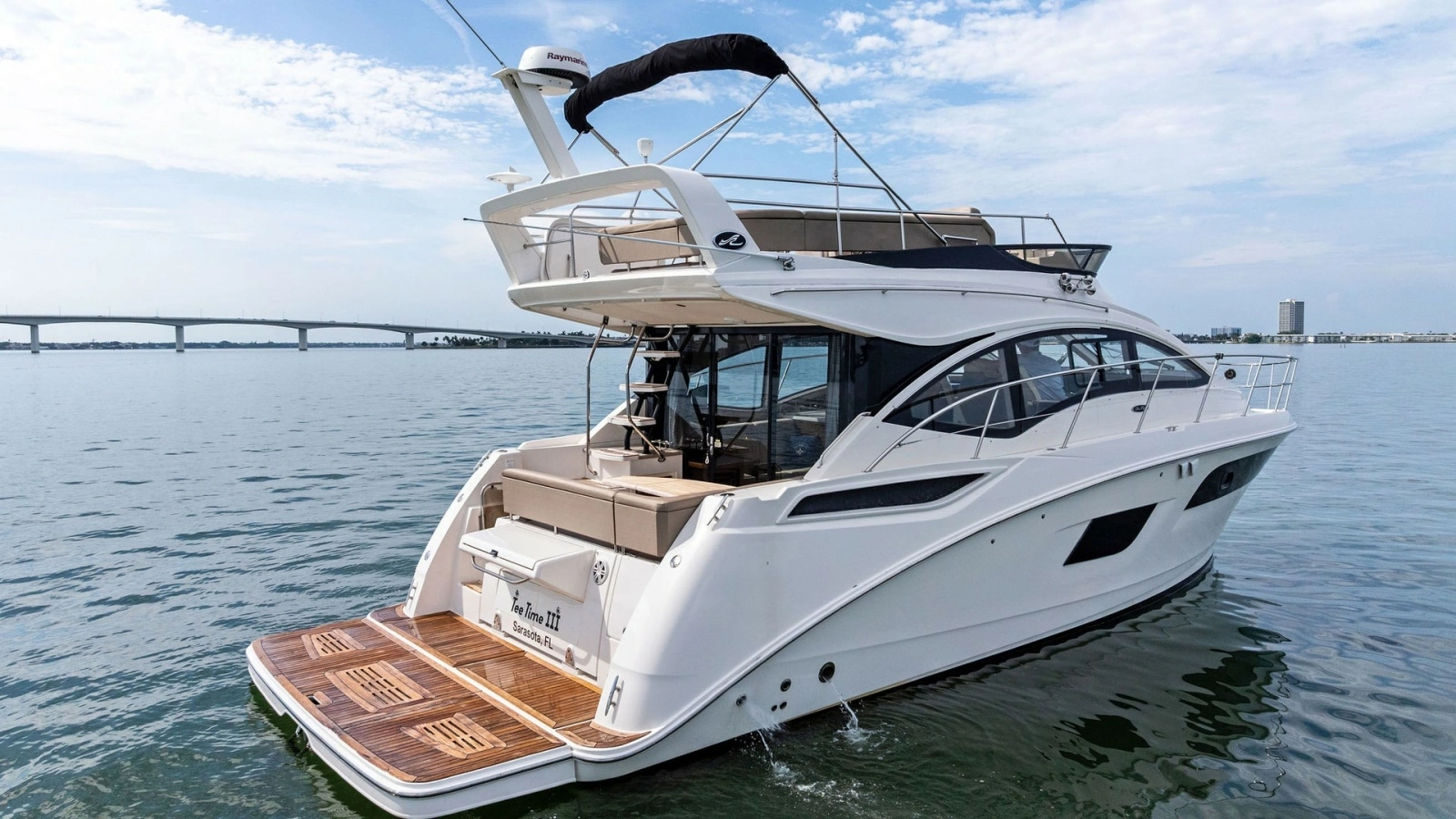 Aft Deck and Swim Platform