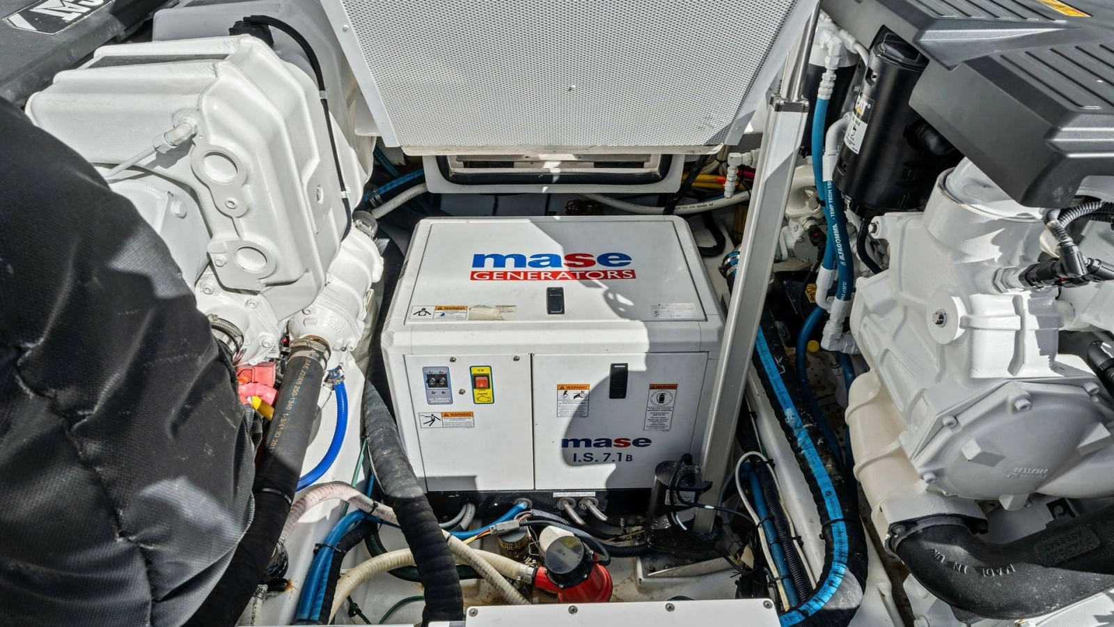 Engine Room with Generator View