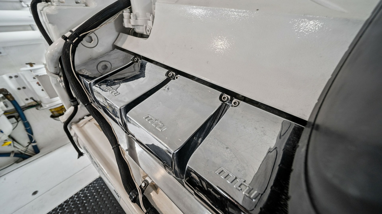 Engine Room with MTU Power Units