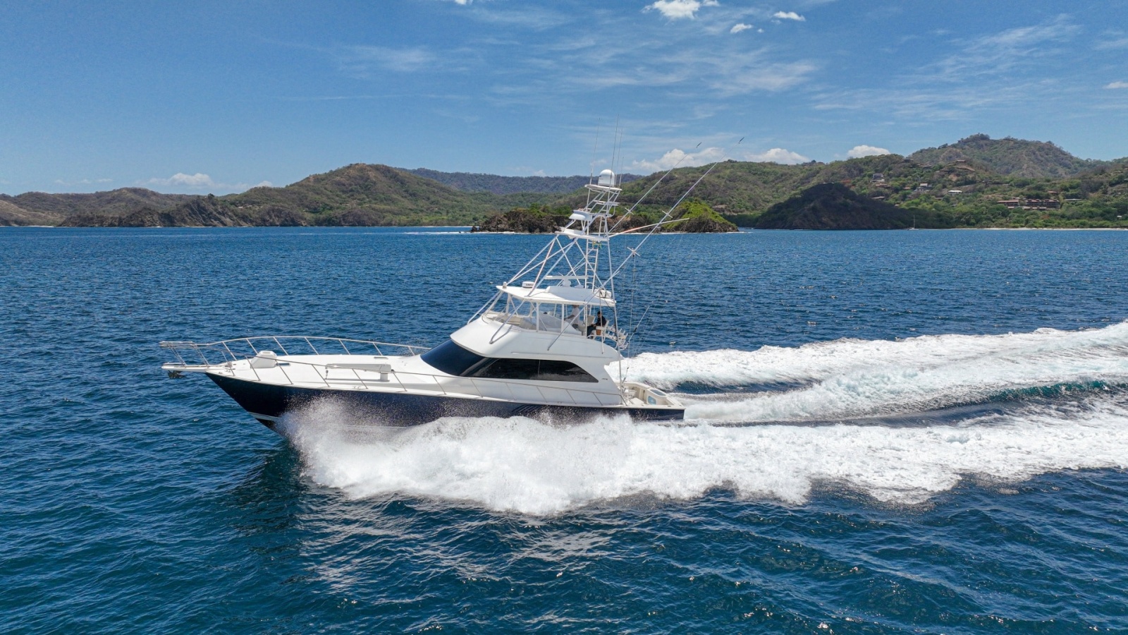 Viking 61 Convertible at Sea