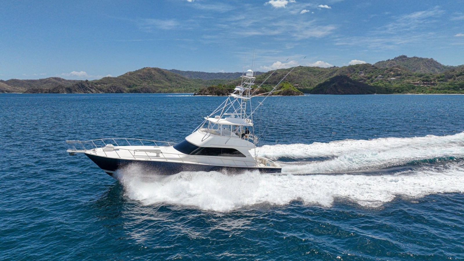 Viking 61 Convertible at Sea