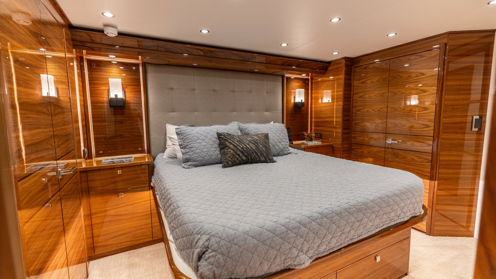 Luxurious Master Stateroom Interior