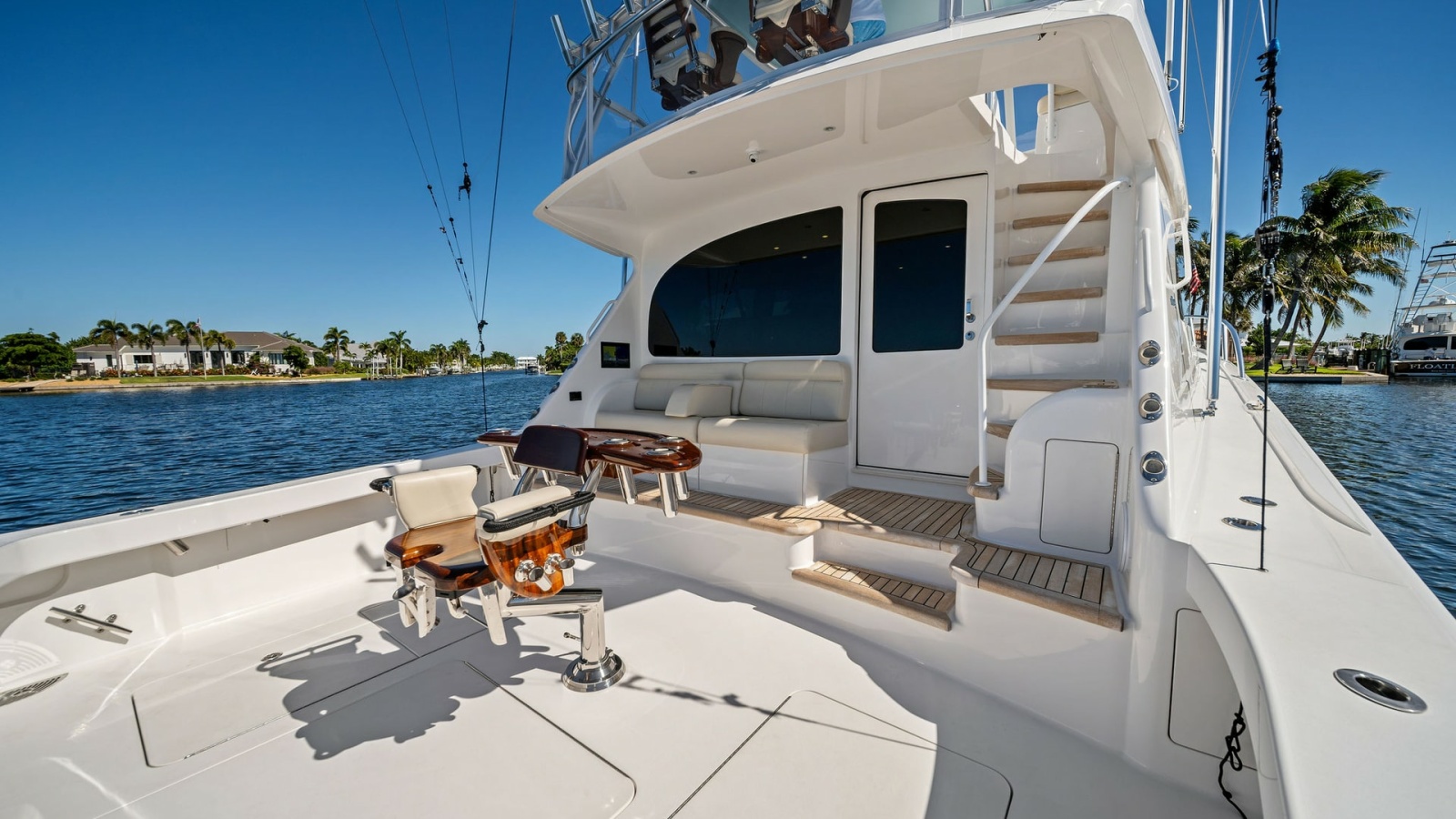 Spacious Aft Deck with Seating