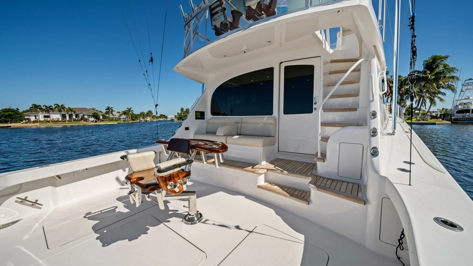 Spacious Aft Deck with Seating