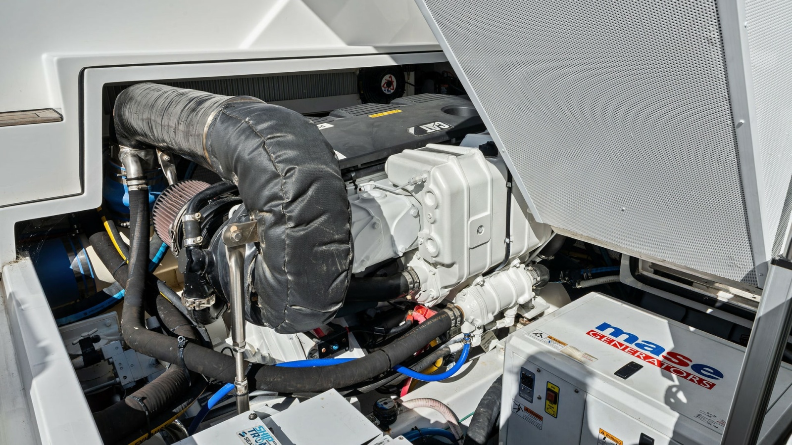 Engine Room with Generator View