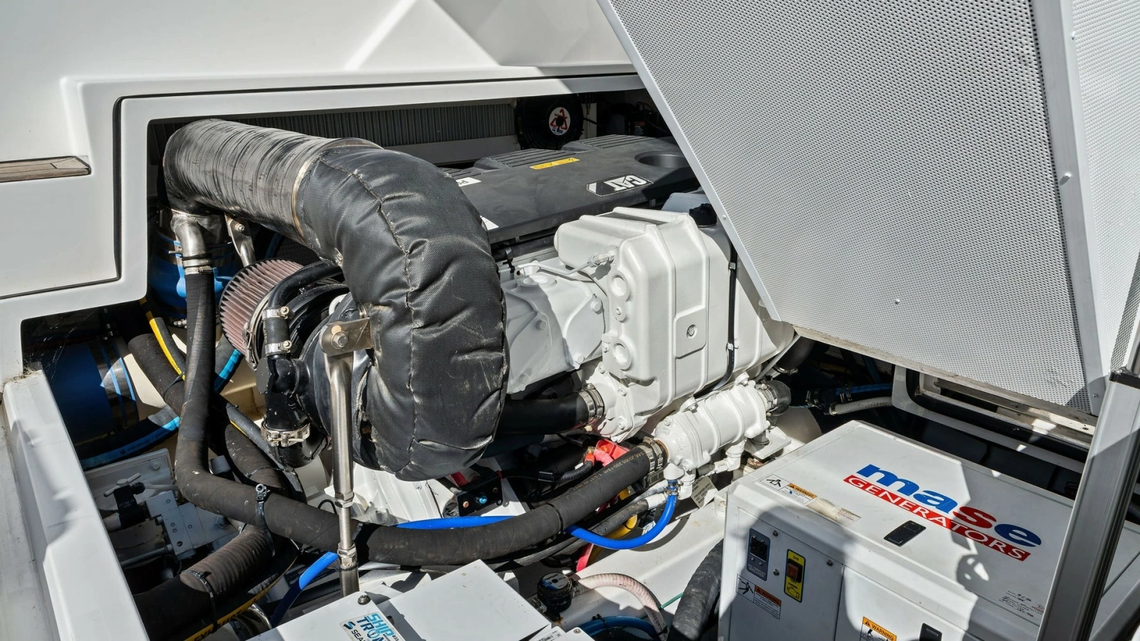 Engine Room with Generator View