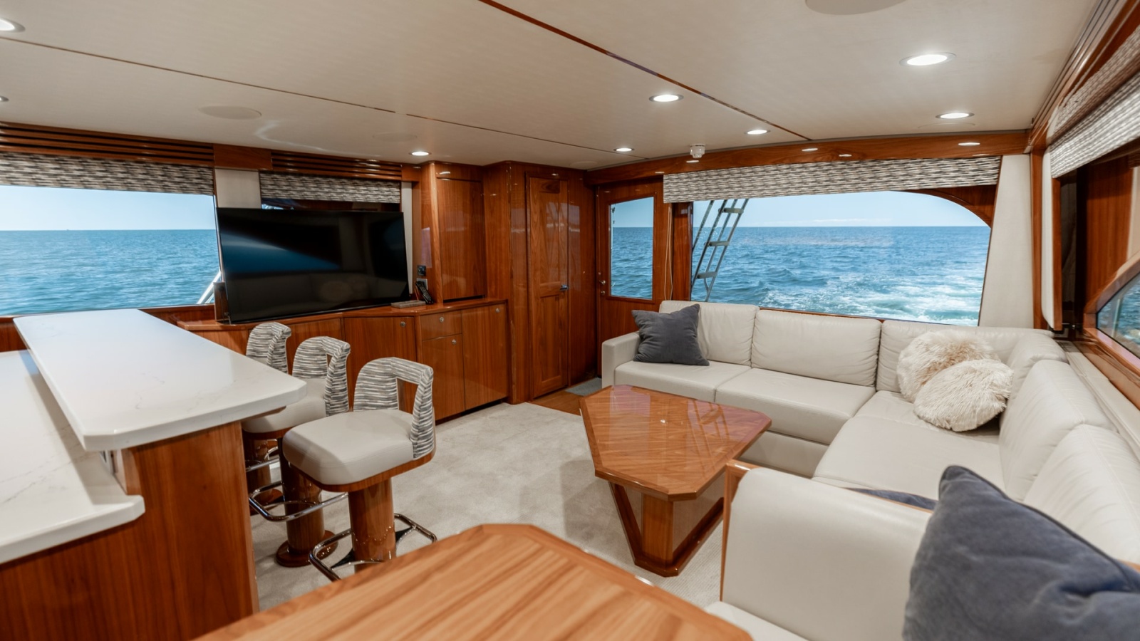 Spacious Salon with Ocean Views